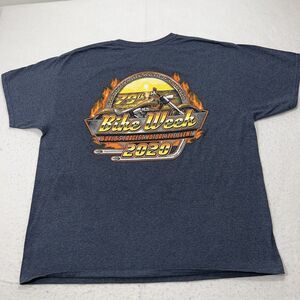 Daytona Beach Bike Week 2020 Men's XL 79th Annual Short Sleeve Graphic T Shirt